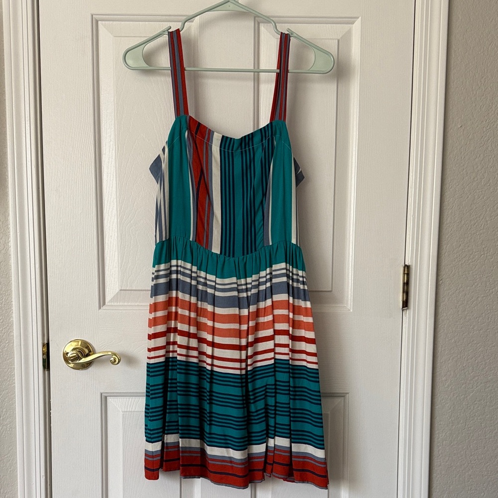 Striped Multicolor Sundress (M)
